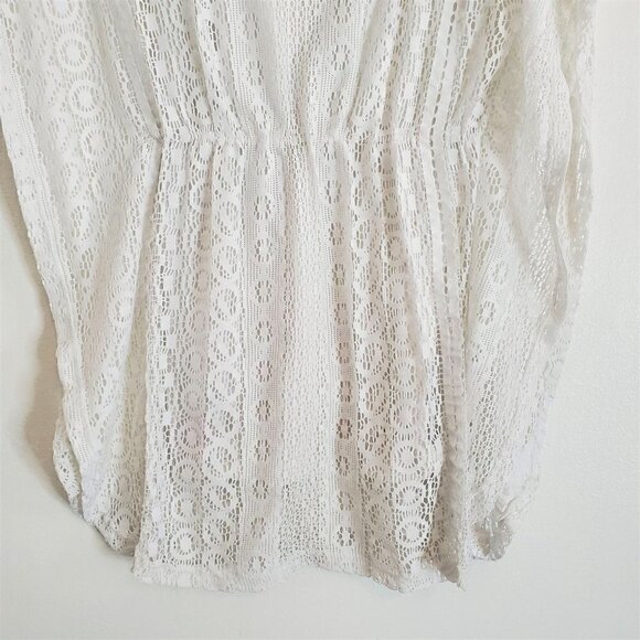 H&M White Lace Top Junior Size 8-10Y - Picture 4 of 8